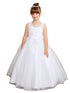 Tip Top Kids Girls 3D Floral Applique Special Occasion Dress, Sizes 2-16 - SophiasStyle.com