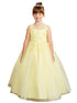 Tip Top Kids Girls 3D Floral Applique Special Occasion Dress, Sizes 2-16 - SophiasStyle.com
