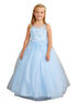 Tip Top Kids Girls 3D Floral Applique Special Occasion Dress, Sizes 2-16 - SophiasStyle.com