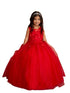 Tip Top Kids Girls 3D Floral Applique Special Occasion Dress, Sizes 2-16 - SophiasStyle.com