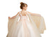 3D Floral Bodice Glitter Tulle Detachable Cape Special Occasion Dress, Sizes 2-18 - SophiasStyle.com