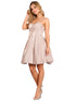 Cinderella Couture Rose Gold Shiny Junior Bridesmaid Dress for Women, Sizes XS-3XL - SophiasStyle.com