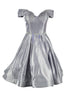 Cinderella Couture Lilac Off Shoulder Junior Bridesmaid Dress for Women, Sizes XS-3XL - SophiasStyle.com