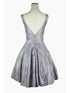 Cinderella Couture Lilac V Neck Junior Bridesmaid Dress for Women, Sizes XS-3XL - SophiasStyle.com