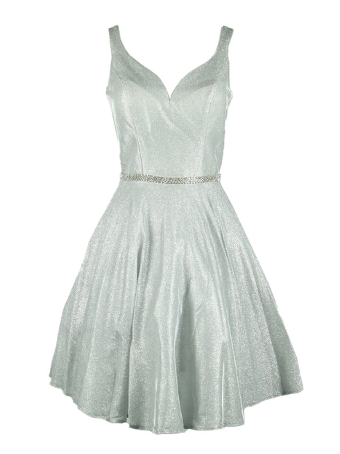 Cinderella Couture Multi Color V Neck Junior Bridesmaid Dress for Women, Sizes XS-3XL - SophiasStyle.com