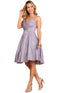 Cinderella Couture Lilac Pleated Bodice Junior Bridesmaid Dress for Women, Sizes XS-3XL - SophiasStyle.com