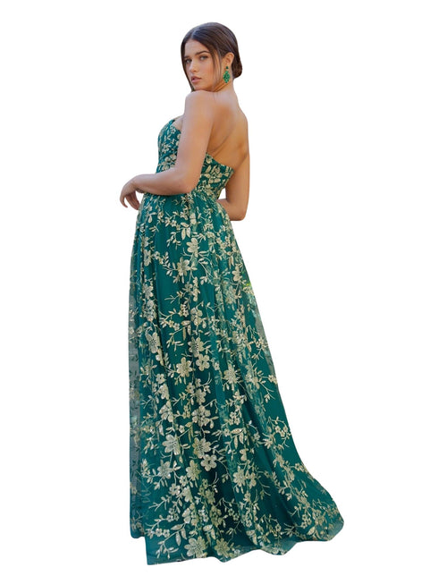 Bliss Glitter Off Shoulder Dress for Women with Sweetheart Corset Bodice and Sequin Beaded Waistline, Sizes XS-3XL - SophiasStyle.com