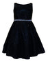 Girls Black Glitter Metallic Junior Bridesmaid Dress 8-16 - SophiasStyle.com