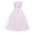 Big Girls White Pearl Flower Adorned Multi Layer Communion Dress 8 - SophiasStyle.com