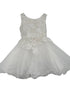 Cinderella Couture Baby Girls White 3D Floral Lace Flower Girl Dress 6-24M - SophiasStyle.com