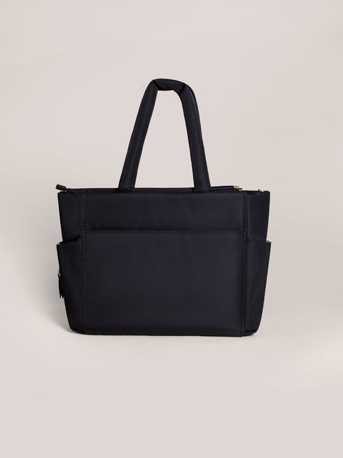 utility-strap-tote-black jujube bags at sophiasstyle.com