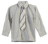 Rafael Big Boys Tie Long Sleeve Dress Shirt 8-20 - SophiasStyle.com