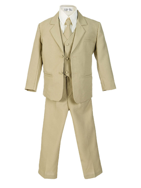 Little Things Mean A Lot Boys Multi Color 5 Pc Special Occasion Suit 3 Months-20 - SophiasStyle.com