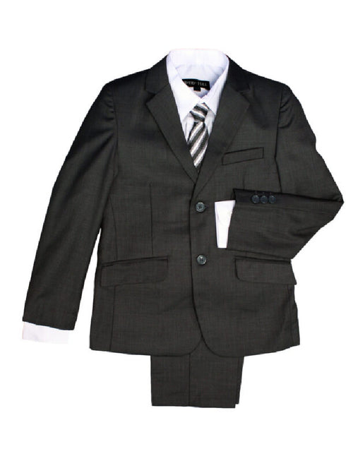 Little Things Mean A Lot Boys Multi Color 5 Pcs Formal Suit 2T-20 - SophiasStyle.com