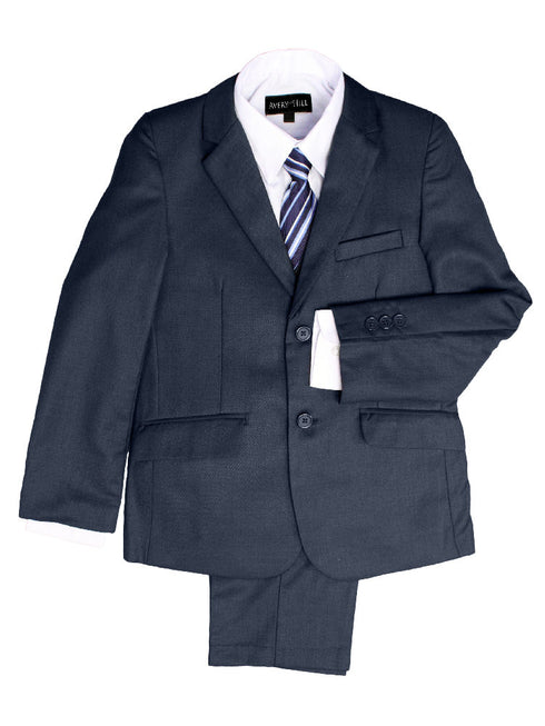 Little Things Mean A Lot Boys Multi Color 5 Pcs Formal Suit 2T-20 - SophiasStyle.com
