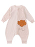 Little Kids Unisex Sleeping Bag Cotton Wearable Blanket Dream On Romper 12M-3T - SophiasStyle.com