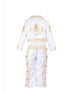 Rain Kids Baby Boys White Gold Virgin Mary Charro 6 Pc Formal Suit Set 6-12M - SophiasStyle.com