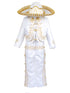 Rain Kids Baby Boys White Gold Virgin Mary Charro 6 Pc Formal Suit Set 6-12M - SophiasStyle.com