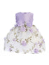 Crayon Kids Baby Girls Lilac Floral Print Easter Flower Girl Dress 6-24M - SophiasStyle.com