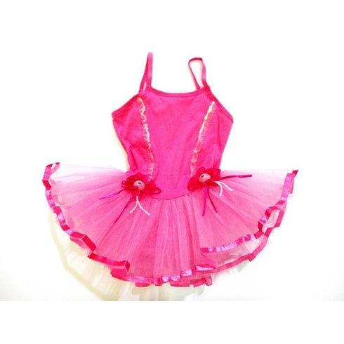 Hot Pink Two Hat Tutu Ballet Dress Girls S-XL - SophiasStyle.com