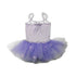 Purple Ballet Slipper Tutu Ballet Dress Girls L - SophiasStyle.com