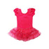 Hot Pink Short Sleeve Tutu Ballet Dress Girl S-L - SophiasStyle.com