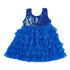 Girls Royal Blue Sequin Tiered Tutu Flower Girl Dress 12M-7 - SophiasStyle.com