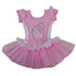 Little Girls Pink White Rhinestone Swan Ballet Dress 24M-8 - SophiasStyle.com