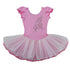 Girls Pink White Sequin Cap Sleeved Ballet Dress S (9-24M)-XL (6-8) - SophiasStyle.com