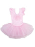 Girls Pink Silver Rhinestone Embellished Ballet Dress 9M-8 - SophiasStyle.com