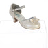 Swea Pea & Lilli Girls Ivory PU Rhinestone Bella Shoes 9 Toddler-5 Kids - SophiasStyle.com