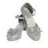 Swea Pea & Lilli Girls Silver Glitter Rhinestone Bella Shoes 9 Toddler-5 Kids - SophiasStyle.com
