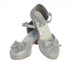 Swea Pea & Lilli Girls Silver Glitter Rhinestone Bella Shoes 9 Toddler-5 Kids - SophiasStyle.com