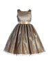 Blossom Girls Multi Colors Glitter Tulle Over Satin Flower Girl Dress 5-12 - SophiasStyle.com