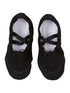 Girls Black Elastic Strap Rounded Toe Stylish Ballet Shoes 11-1 Kids - SophiasStyle.com