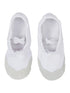 Little Girls White Elastic Strap Stylish Ballet Shoes 6-10.5 Toddler - SophiasStyle.com