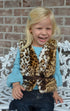 Little Girls Brown Leopard Faux Vest 1T-6 - SophiasStyle.com