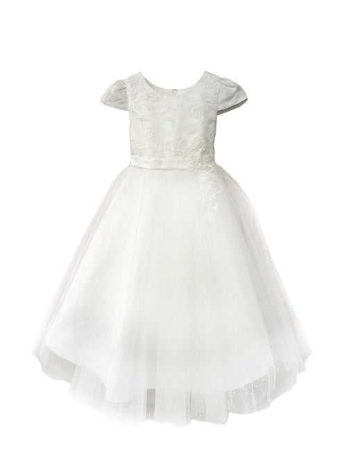 Petite Adele Girls Multi Colors Shimmery Mesh Special Occasion Dress 2-16 - SophiasStyle.com