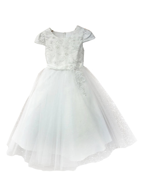 Petite Adele Girls Multi Colors Shimmery Mesh Special Occasion Dress 2-16 - SophiasStyle.com