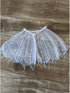 Petite Adele Girls Blush See-Trough Sewn Clasp Stylish Beaded Cape 2T-12 - SophiasStyle.com