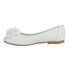 Lito Girls White Crystal Bead Bow Anna Special Occasion Dress Shoes 11-4 Kids - SophiasStyle.com