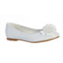 Lito Girls White Crystal Bead Bow Anna Special Occasion Dress Shoes 11-4 Kids - SophiasStyle.com