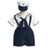 Lito Baby Toddler Boys White Navy Sailor Easter Outift Set 12M-4T - SophiasStyle.com
