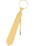 Boys Multi Color Pre Tied Junior Solid Adjustable Zipper Neck Tie - SophiasStyle.com