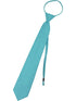 Boys Multi Color Pre Tied Junior Solid Adjustable Zipper Neck Tie - SophiasStyle.com