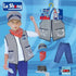 Little Boys Blue Red Train Conductor Halloween Jacket Hat Costume 3-8 - SophiasStyle.com