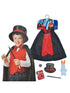 Unisex Kids Black Red Bandana Vest Magician Halloween Costume 3-8 - SophiasStyle.com