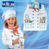 Unisex Kids White Chef Halloween Vest Hat Costume 3-8 - SophiasStyle.com