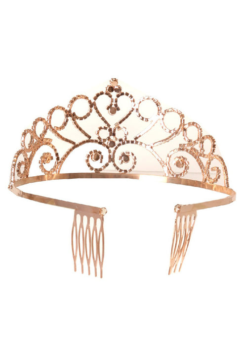 Cinderella Couture Girls Multi Color Wedding Pageant Rhinestone Comb Tiara - SophiasStyle.com