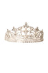 Cinderella Couture Girls Silver Delicate Rhinestone Wedding Pageant Tiara - SophiasStyle.com